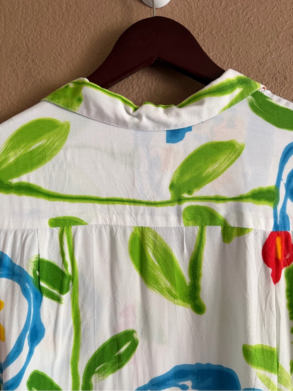 Jams World Vintage Floral Blouse Size Medium - Picture 8 of 9